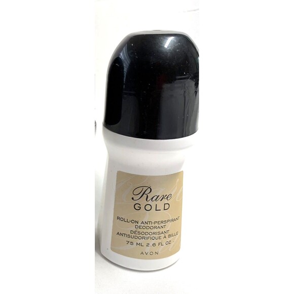 Avon Rare Gold Roll-On Anti-Perspirant 2.6 Fl Oz - Picture 1 of 2